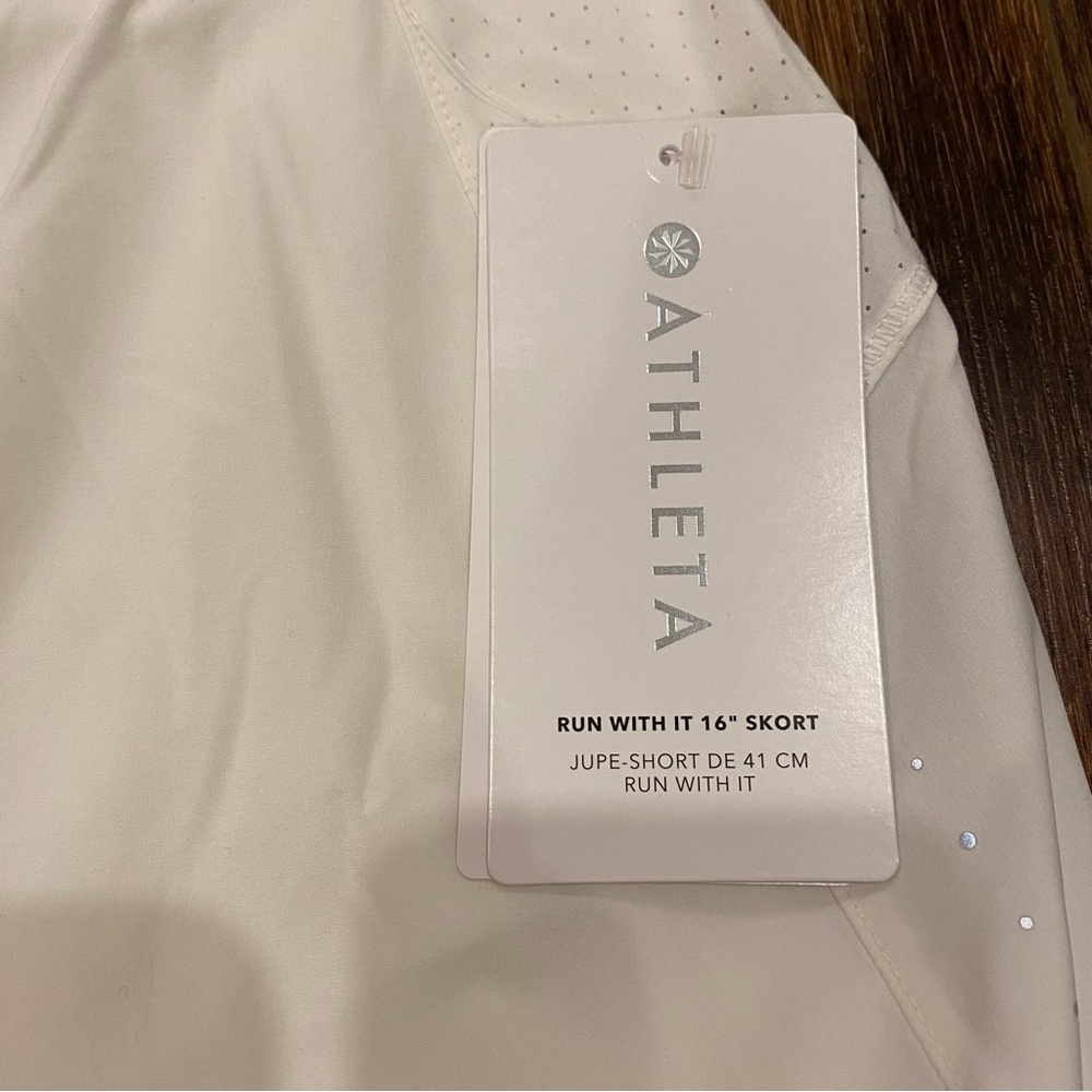 Athleta skort Run With It white - Picture 3 of 14